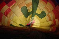 Hot Air Ballon Inflating