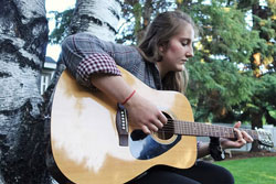 Playing Guitar