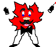 Maple leaf man craft