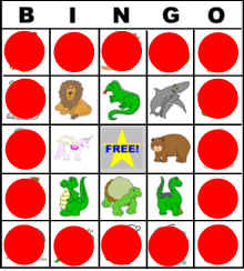 Bingo, Bingo Cards, Printable Bingo, Bingo Infantil,bingo Kids 