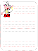 Boots (dora the explorer) printable writing paper