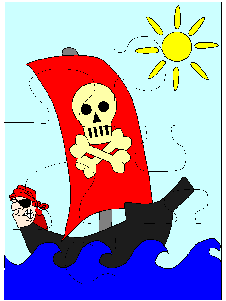 pirate jigsaw puzzles