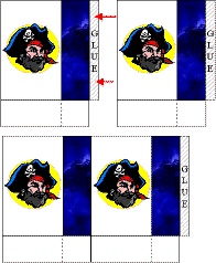 Pirate Gift or Treat Bag