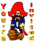 pirate birthday invitation