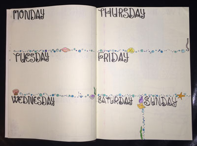 Bullet Journal Ideas: Daily Entries