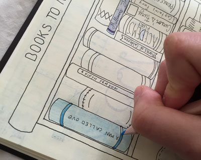 Color journal pages