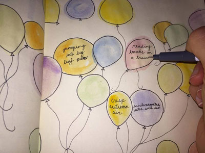 Bullet Journal Ideas: Gratitude List