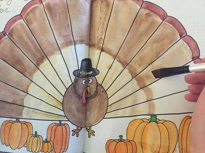 Bullet Journal Ideas: Thanksgiving Gratitude List