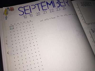 Bullet Journal Ideas: Weekly Tracking