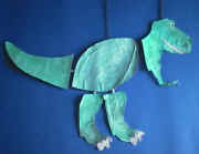 Dinosaur puppet