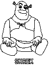 shrek coloring page
