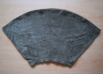 Upcycled Circle Pillow