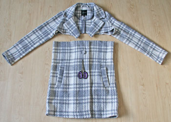 Upcycled Coat Pillow