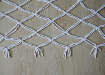 nature themed macrame wall art