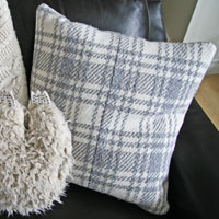 Upcycled Coat Pillow