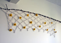 Nature-Themed Macrame Wall Hanging