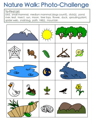 Nature Walk Printables