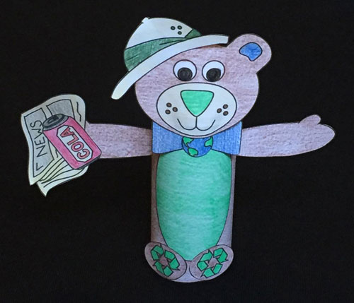 earth bear tp roll craft
