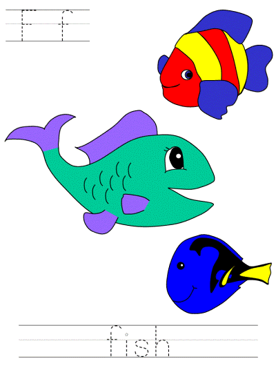 earth day Ff fish tracer page