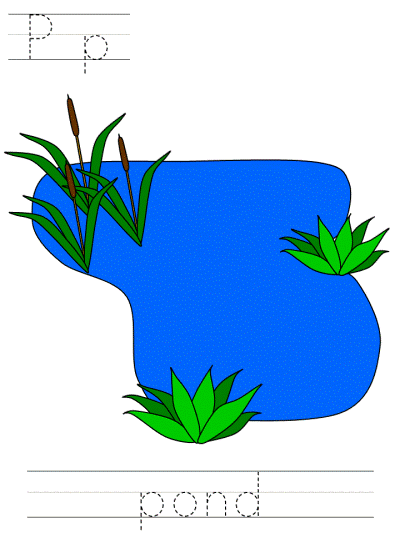 earth day Pp pond tracer page