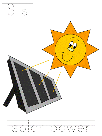 earth day Ss solar power tracer page
