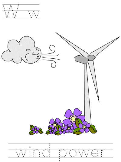 earth day Ww wind power tracer page