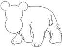 Draw the Face on the polar bear