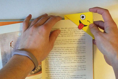 corner bookmark instructions