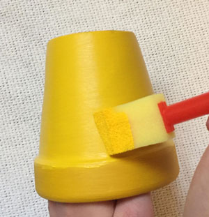 emoji plant pot