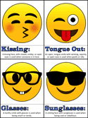 emoji flash cards