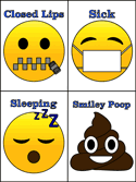 emoji flash cards