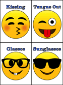 emoji flash cards