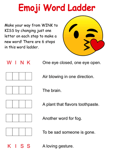 emoji word ladder