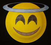 Emoji Paper Plate Crafts
