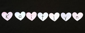 Valentine's Day card holder emoji craft