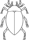 insect coloring page