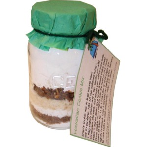 Hawaiian Cookies in a Jar