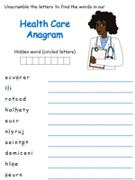Health Care Anagram