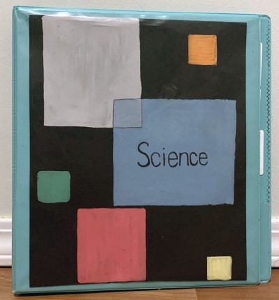 slide into binder sleeve