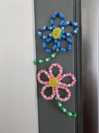 Beaded Butterfly Magnet