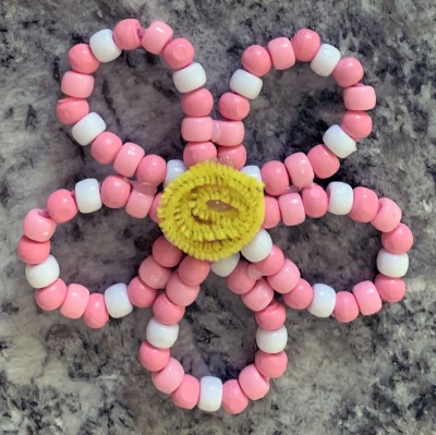 Beaded Butterfly Magnet