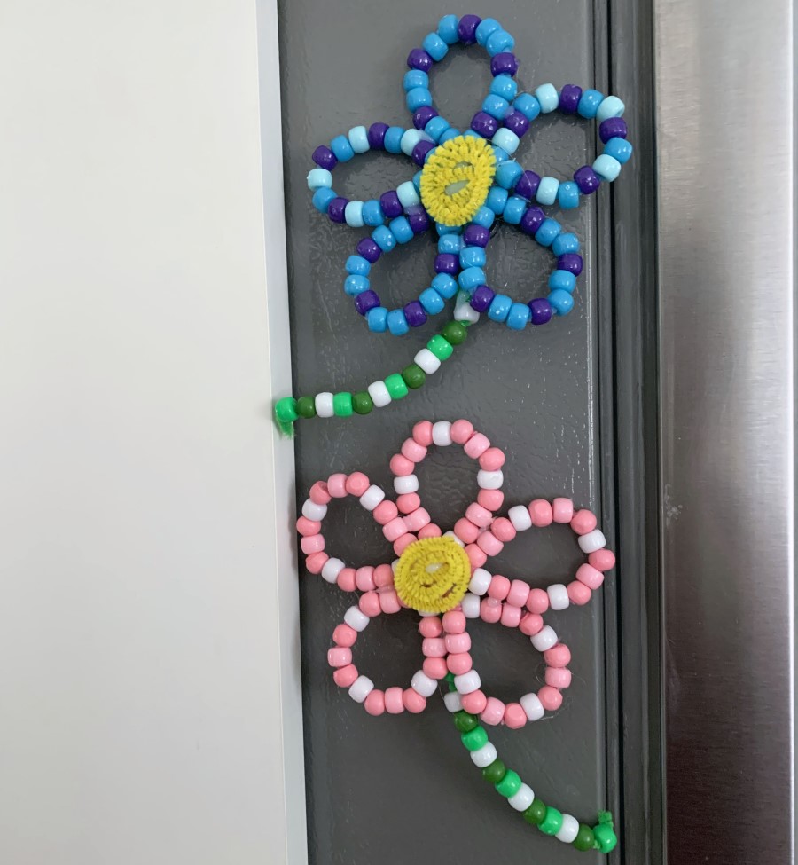 DIY Beaded Butterfly Magnet