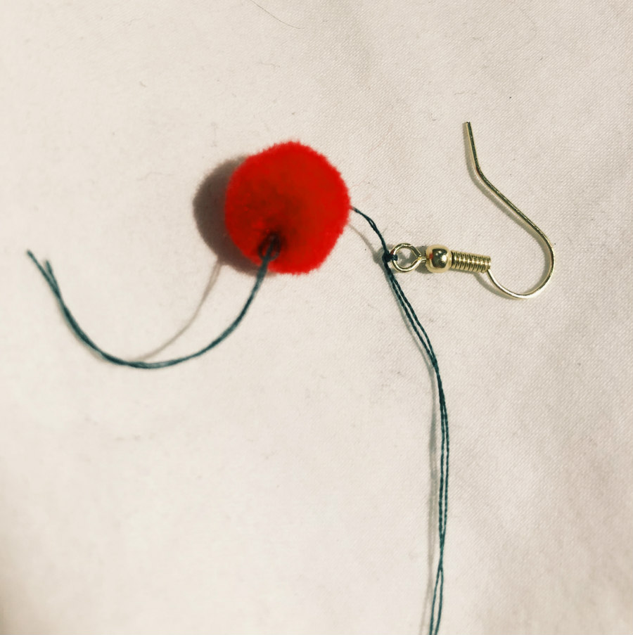 cherry earring image instructions