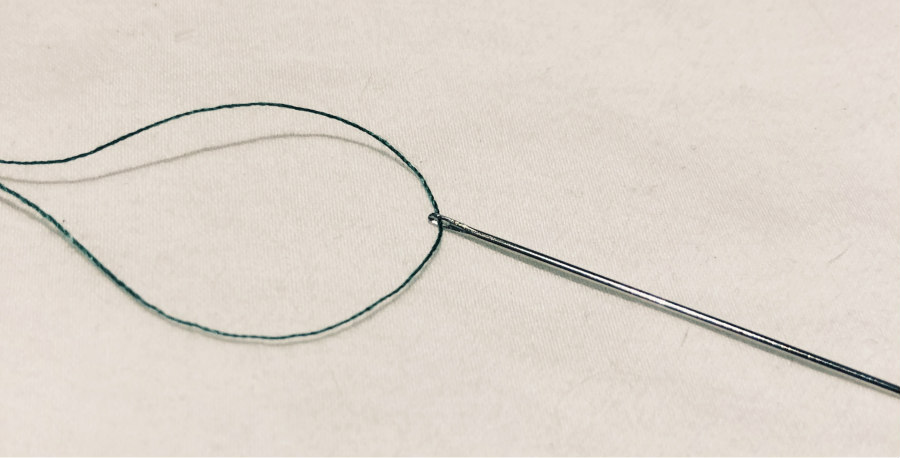 threading needle