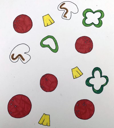 Pizza Paper Plate Craft