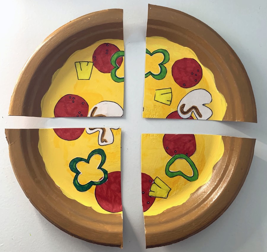 DIY Pizza Paper Plate Craft