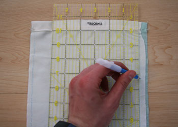 DIY upcycled produce bag