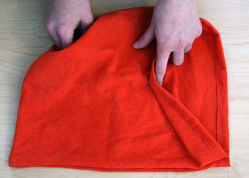 DIY upcycled produce bag