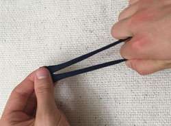 DIY macrame produce bag