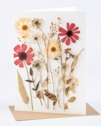 pressed flowers